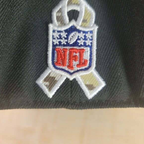 Los Angeles Rams New Era NFL Salute to Service   59FIFTY Fitted Sz 8 NWT - Picture 7 of 10